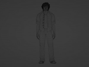 Middle aged man Modelo 3D
