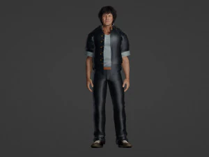 Middle aged man 3D Model