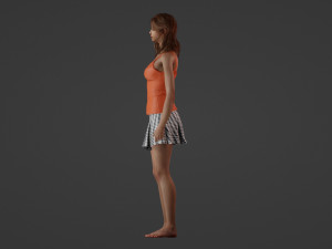 Amazing grown up girl 3D मॉडल