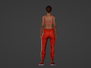 Contemplative Realism of a Confident Woman 3Dモデル