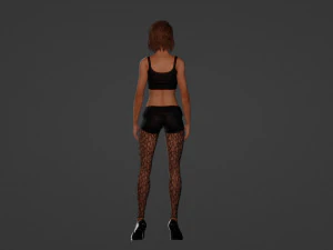Oriental Beauty 3D Model