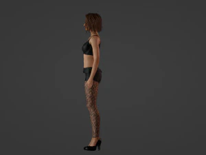 Oriental Beauty 3D Model