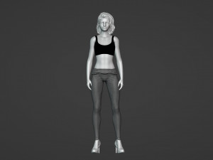 Oriental Beauty 3D Модель