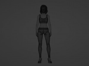 Oriental Beauty 3D Модель