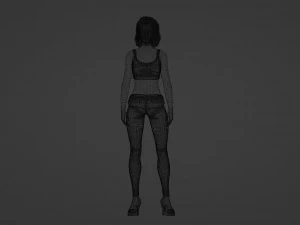 Oriental Beauty 3D Model