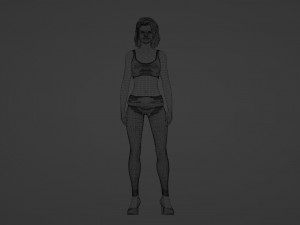 Oriental Beauty 3D Модель