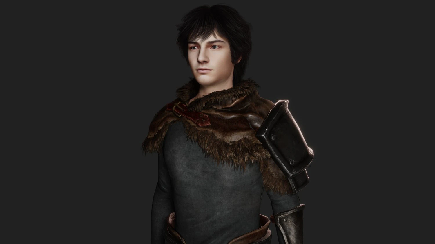 Medieval Archer Realistic 3D Character Model 3D Model .c4d .max .obj .3ds .fbx .stl .blend 