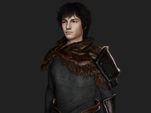 Medieval Archer Realistic 3D Character Model 3D 모델
