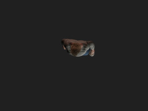 Realistic of an Angry Handsome Young Man 3D Model