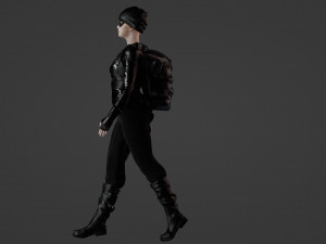 Midnight Mischief The Enigmatic Thief Modello 3D