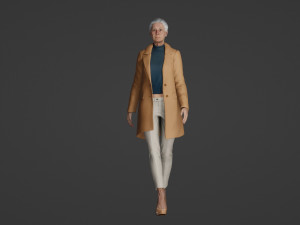 Of a Mysterious Walking Old Woman Modelo 3D