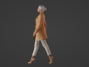Of a Mysterious Walking Old Woman Modelo 3D