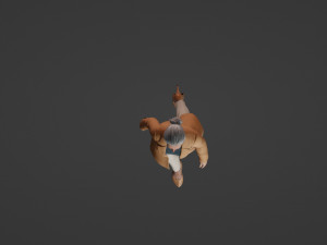 Of a Mysterious Walking Old Woman Modelo 3D