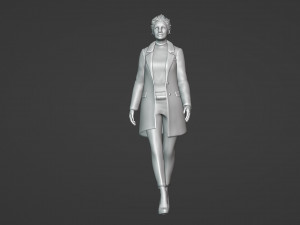 Of a Mysterious Walking Old Woman Modelo 3D