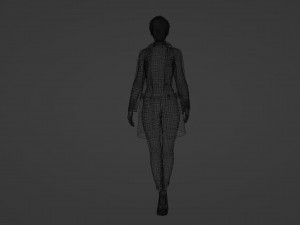 Of a Mysterious Walking Old Woman Modelo 3D