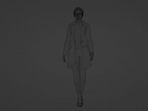 Of a Mysterious Walking Old Woman Modelo 3D