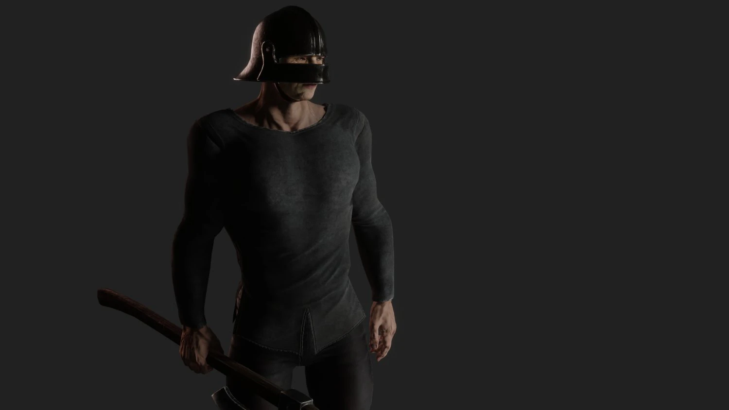 Ancient Warrior A Realistic of a Muscular Gladiator in Vintage Attire 3D Model .c4d .max .obj .3ds .fbx .stl .blend 