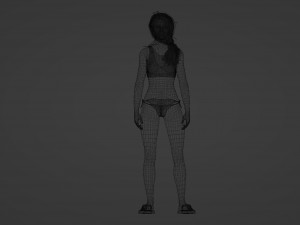 Realistic of a Tranquil Beach Beauty 3D Model