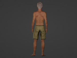 Realistic of a Sick Man 3D 모델