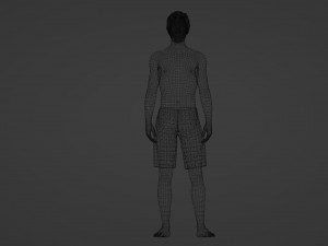 Realistic of a Sick Man 3D 모델