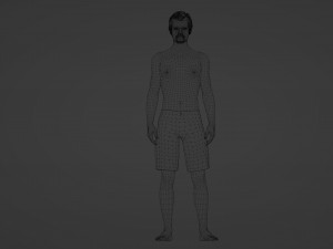 Realistic of a Sick Man 3D 모델