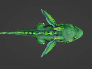 Symbol - Small Green Dragon 3D Model