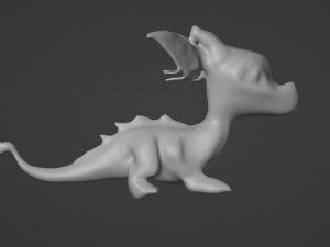 Symbol - Small Green Dragon 3D Модель