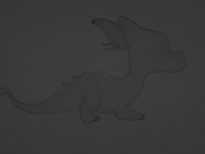 Symbol - Small Green Dragon 3D Модель