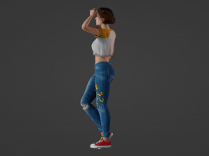 The Glamourous Muse 3D-Modell