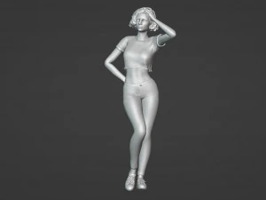 A Musa Glamourosa Modelo 3D