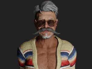 尊贵的绅士 3D 模型