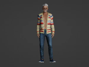 The Distinguished Gentleman 3D Model