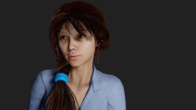Serene Beauty Graceful Harmony 3D Модель .c4d .max .obj .3ds .fbx .stl .blend 