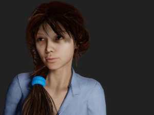 Beaut&eacute; sereine Harmonie gracieuse Modèle 3D