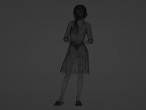 Serene Beauty Graceful Harmony 3D Модель