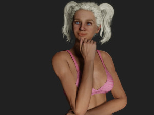 Contemplative Charm 3Dモデル