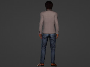Urban Chic Asian Man Modelo 3D