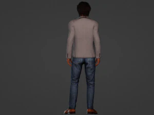 Urban Chic Asian Man 3D Model