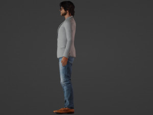 Urban Chic Asian Man Modelo 3D