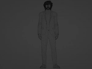 Urban Chic Asian Man 3D Model