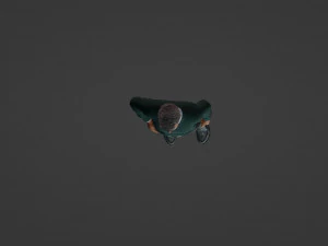 Serene Sage Oriental Elegance 3D Model