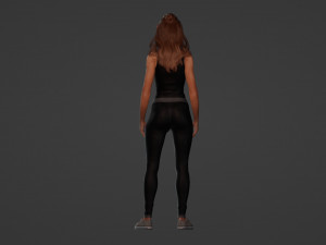 Athletic Grace 3D Model