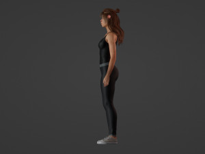 Athletic Grace 3D Model