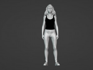 Athletic Grace 3D Model