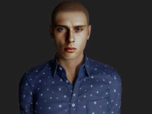 Modern Man 3D Model