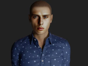 Moderner Mann 3D Modell