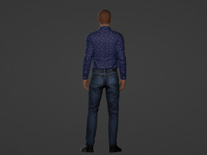 Modern Man 3D Model
