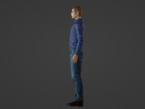 Modern Man 3D Model