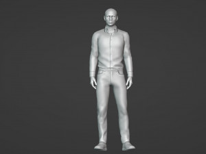 Modern Man 3D Model