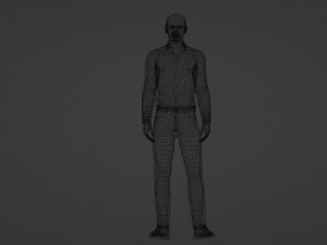 Modern Man 3D Model
